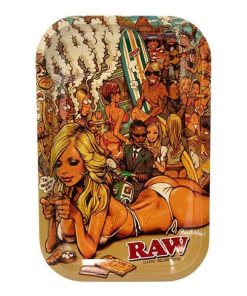 Bandeja Metal 27×17 cm. Raw Summer Beach